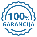 100 % garancija na zadovoljstvo
